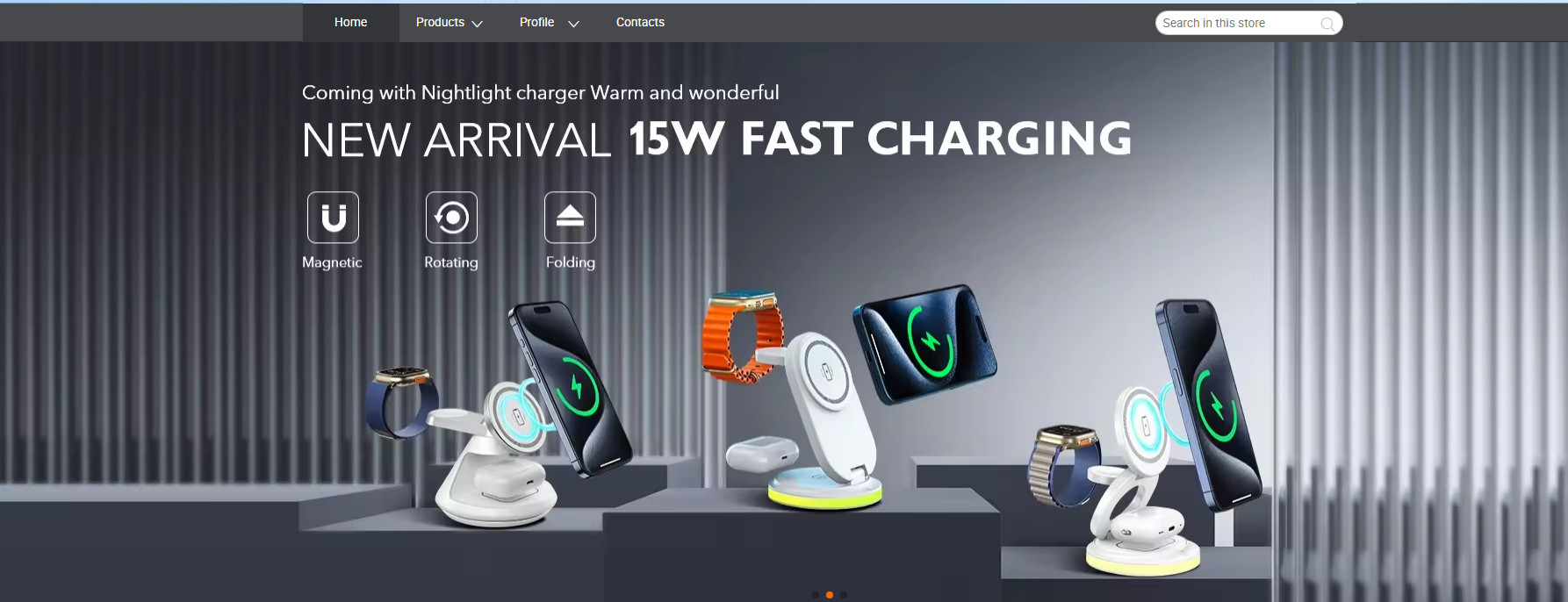 qualité Station de charge sans fil 3 en 1 usine